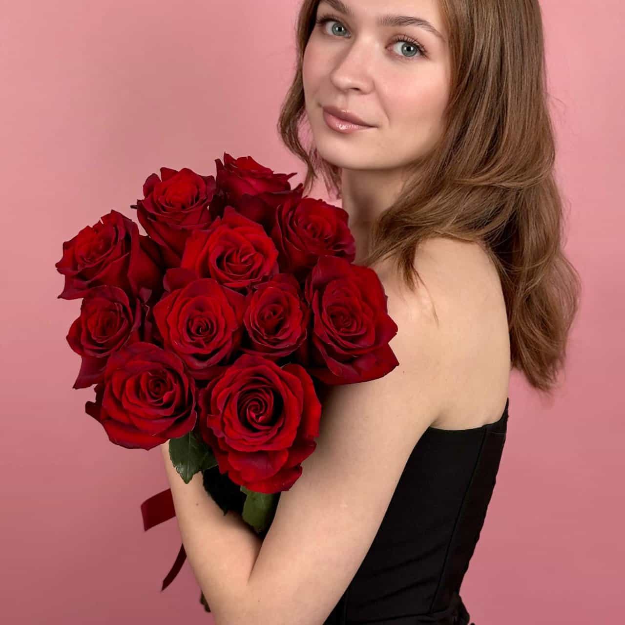 АКЦИЯ! Красные розы, 11 шт.