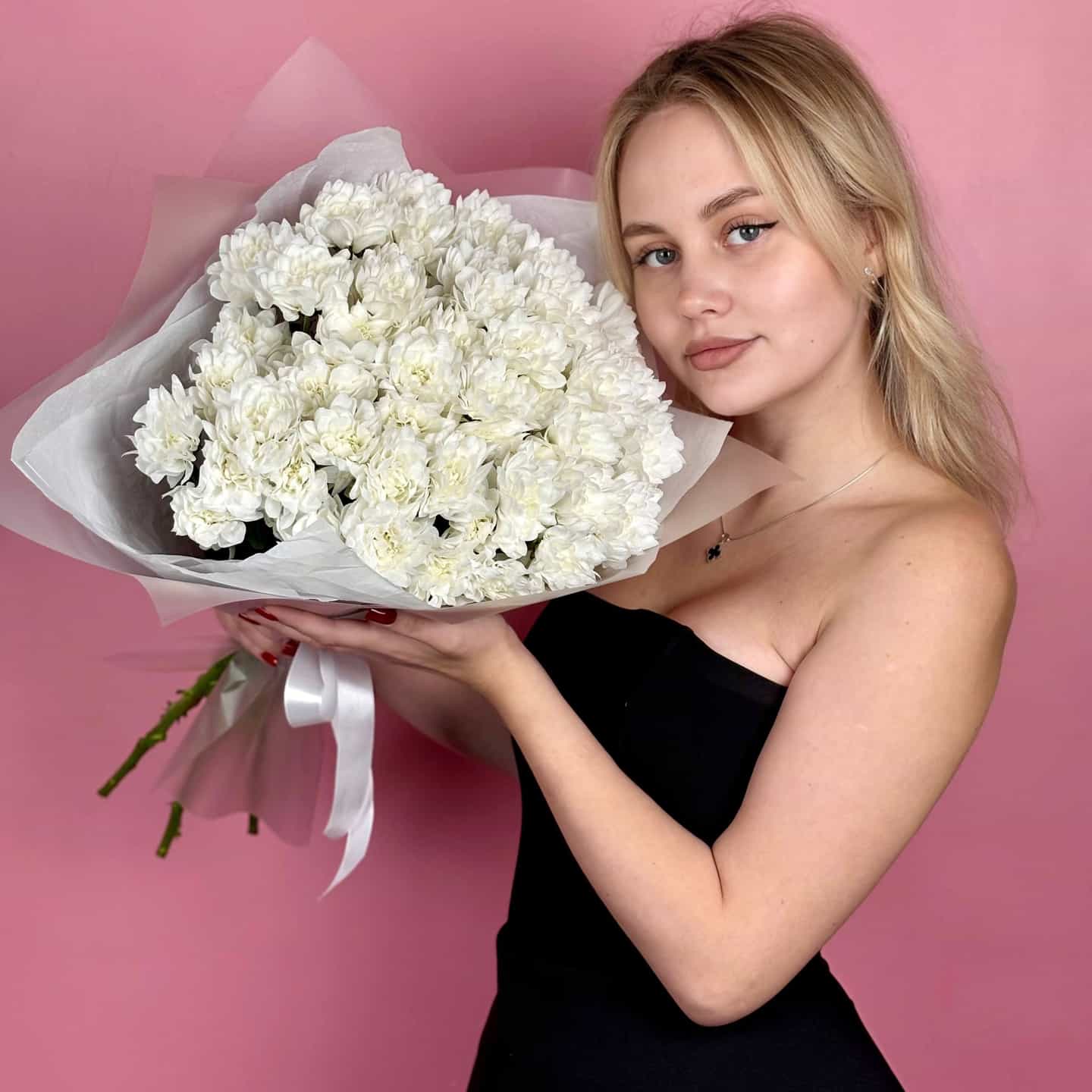 Хризантема кустовая в упаковке, 9 шт.
