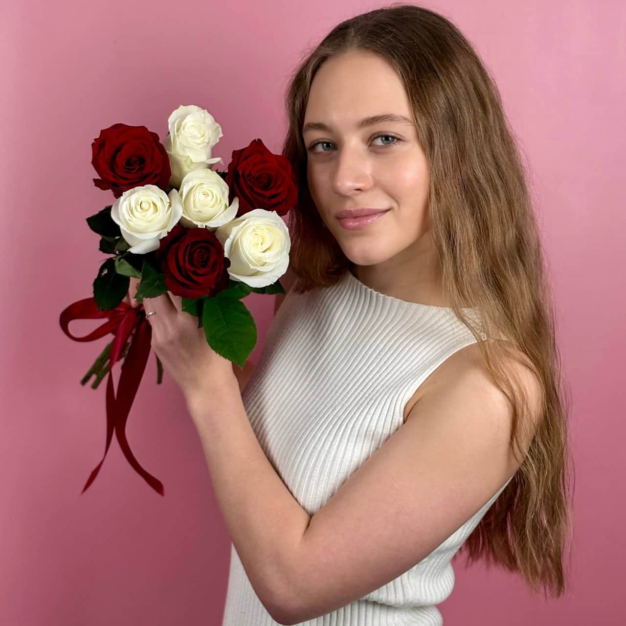 Микс розы, 7 шт. — фото 1