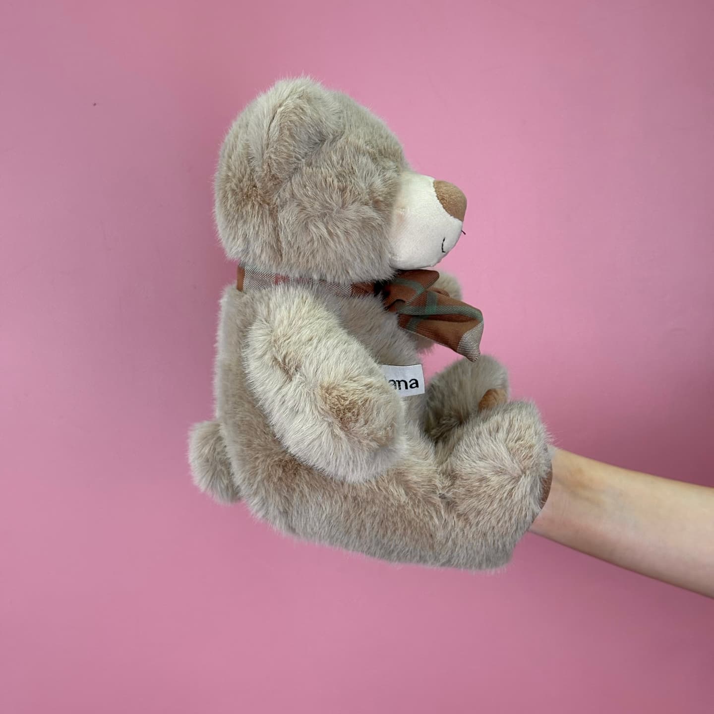 Игрушка мягконабивная ТМ "Relana" Мишка бежевый, 19 см
